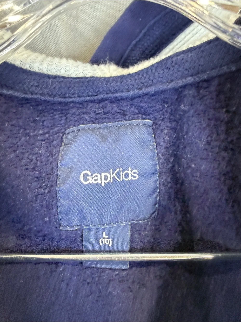 Gap Hooded Full Zip Jacket- Size Large (10)